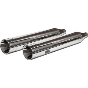 Slip On Exhaust System Touring Big Shot Chrome/Chrome, Mode Switch Clutch Housing Black