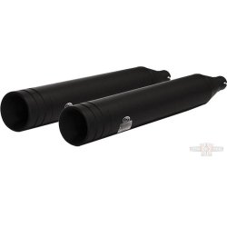 Slip On Exhaust System Touring Big Shot Black/Black, Mode Switch Clutch Housing Black