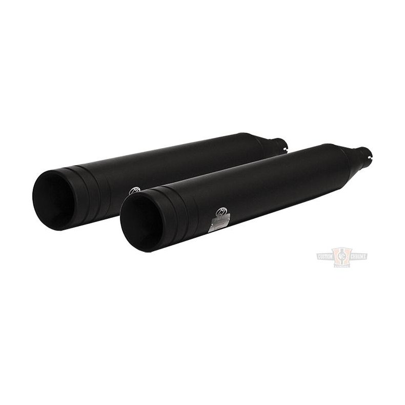 Slip On Exhaust System Touring Big Shot Black/Black, Mode Switch Clutch Housing Black