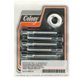 Colony sprocket bolt kit 00-05 Softail; 00-05 Dyna 