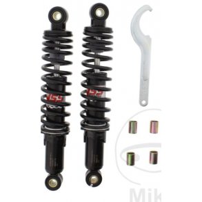 Stddmper sort 280mm. Hul 10mm begge ender.