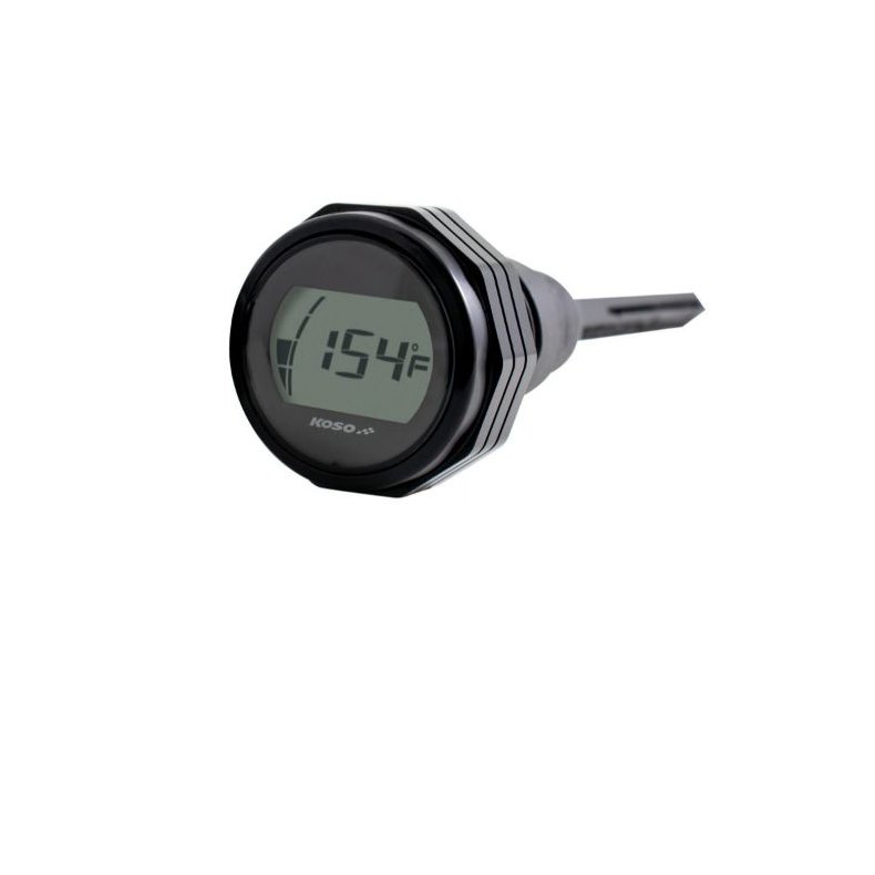 KOSO, oil tank dipstick with display 17-25 FLT/Touring (excl. Trikes and 2025 FLTRXRRSE)