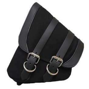 Canvas Left Side Saddle Bag