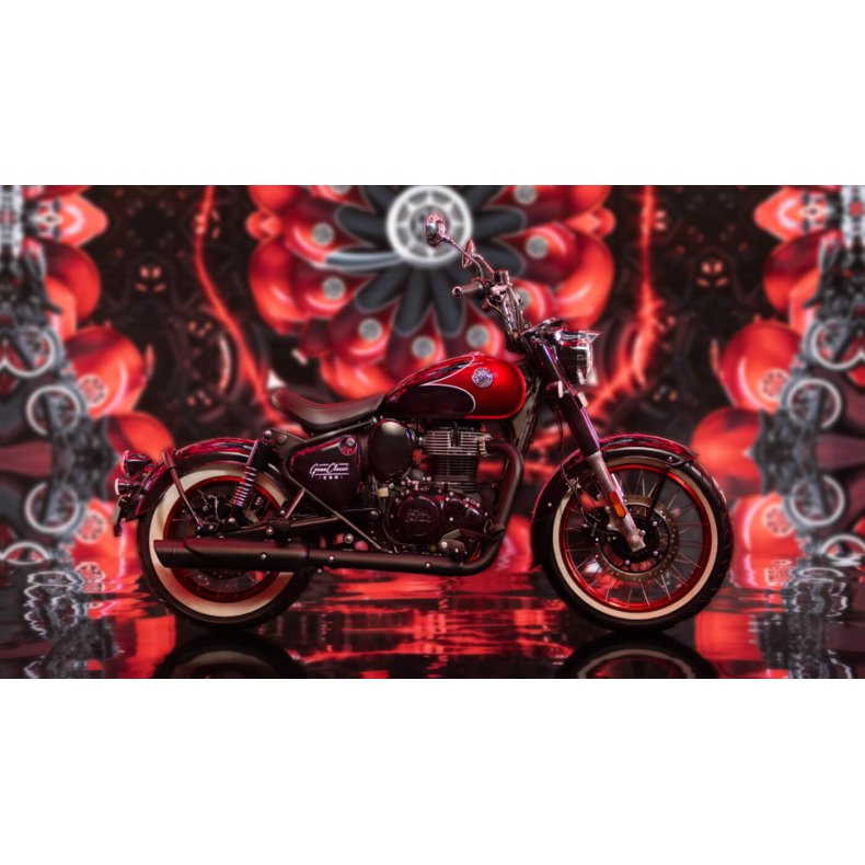 Royal Enfield Goan Classic 350 Rave Red, 349 ccm, 20 hk, 2025, m. afgift