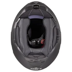 LS2 Advant II Solid helmet, mat sort/carbon