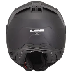LS2 Advant II Solid helmet, mat sort/carbon