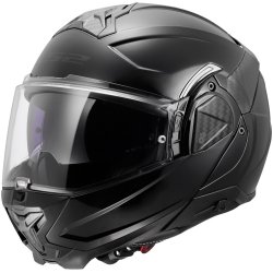 LS2 Advant II Solid helmet. Blank sort/carbon