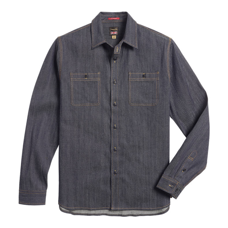 HAPTON RAW DENIM SHIRT