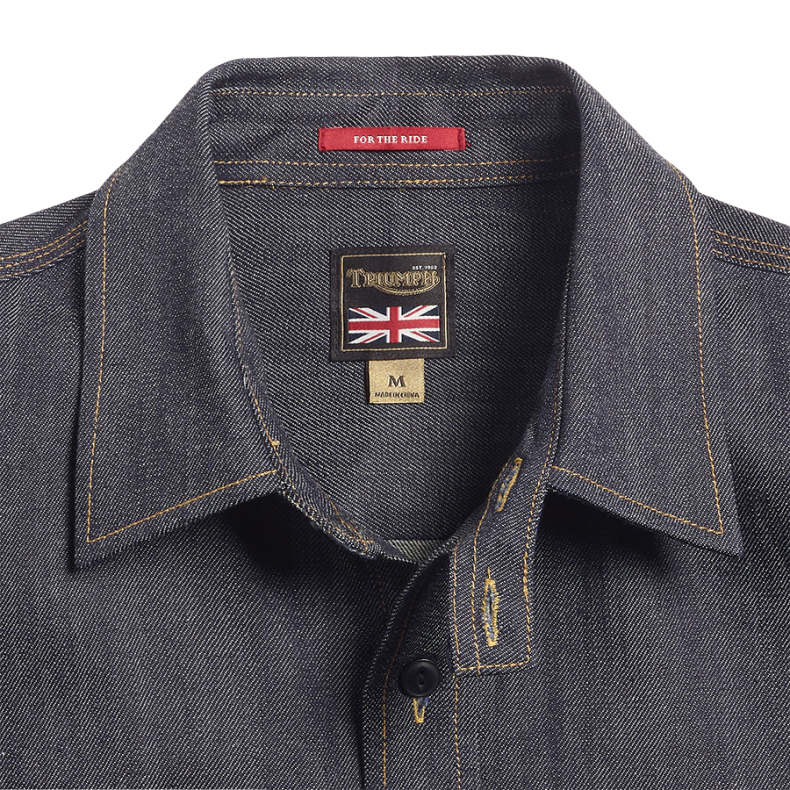 HAPTON RAW DENIM SHIRT