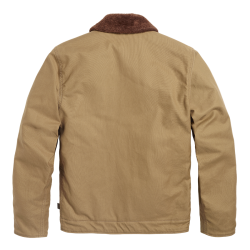 TILBUD  MARSTONE COTTON DECK JACKET KHAKI SAND