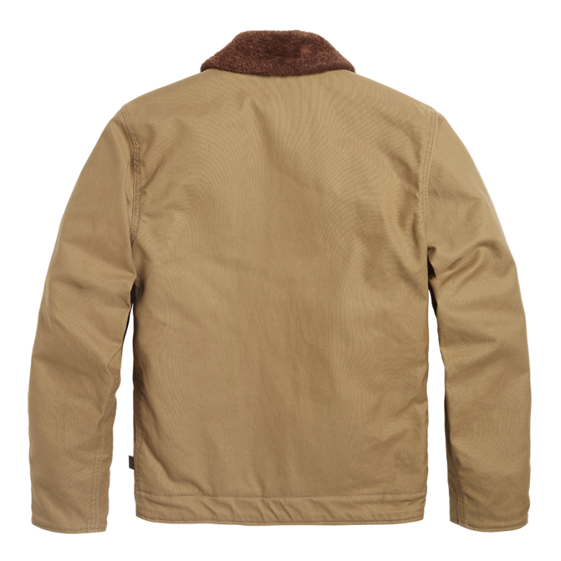 TILBUD  MARSTONE COTTON DECK JACKET KHAKI SAND