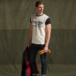 DOVECOAT CREW NECK SHORT SLEEVE, I SUPER FIN KVALITET