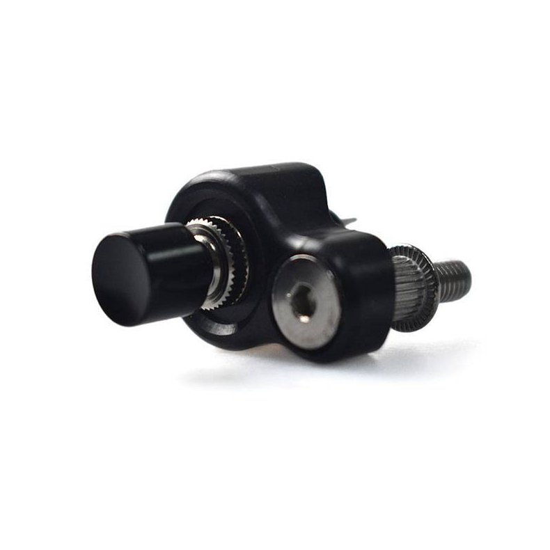 Black single CNC Bike Handle Bar Switch.  