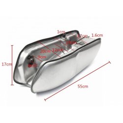 RETRO RACING STYLE BENZINTANK