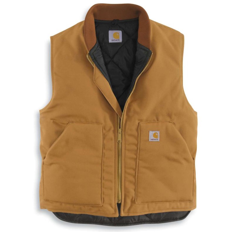 Carhartt Men's Arctic Duck Vest Brown