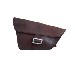 SADDLE BAG / SCRAMBLER BAG Chocolate Brown