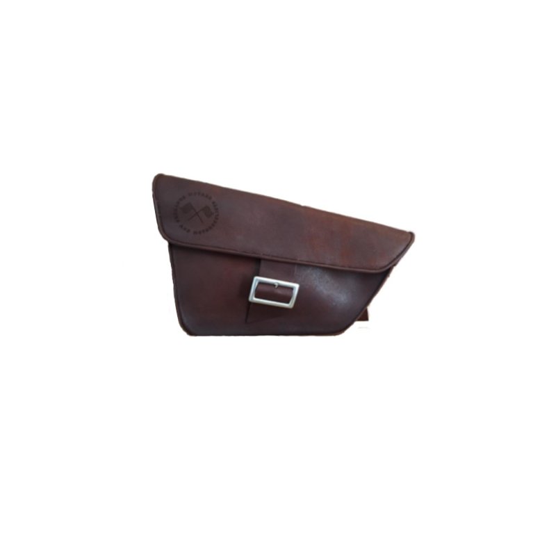SADDLE BAG / SCRAMBLER BAG Chocolate Brown