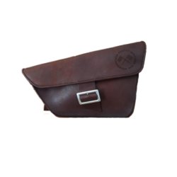 SADDLE BAG / SCRAMBLER BAG Chocolate Brown