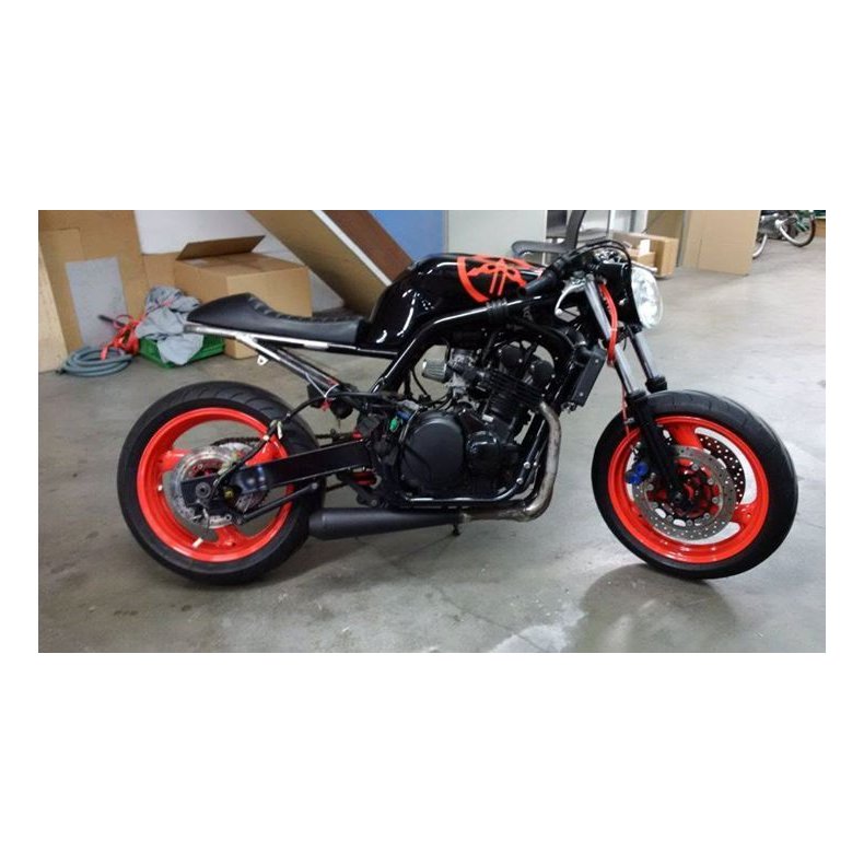 TUCK N' ROLL CAFE RACER SDE BLACK 16