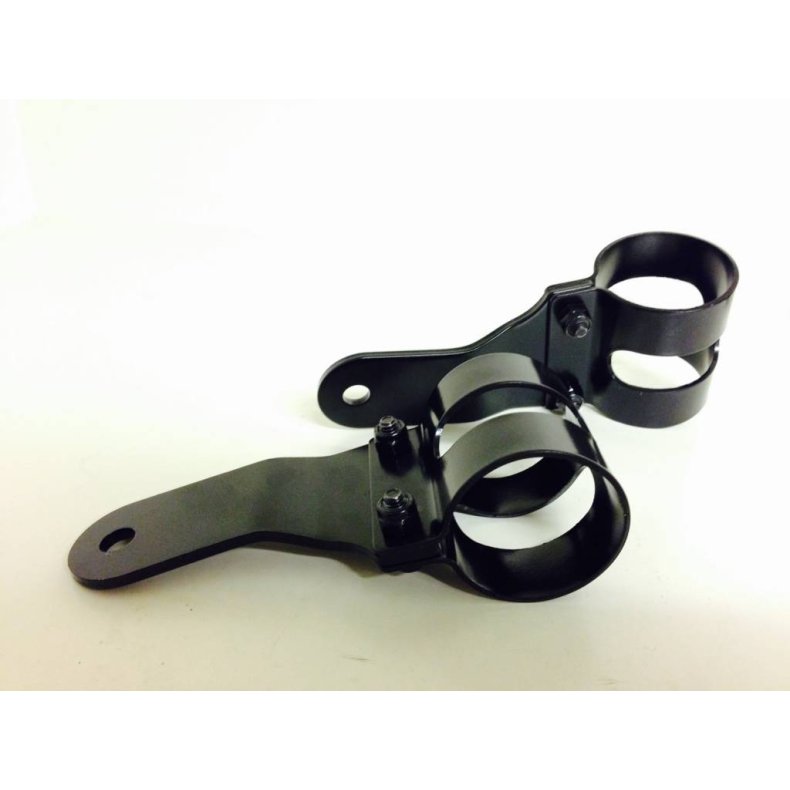 HEADLIGHT BRACKETS BLACK