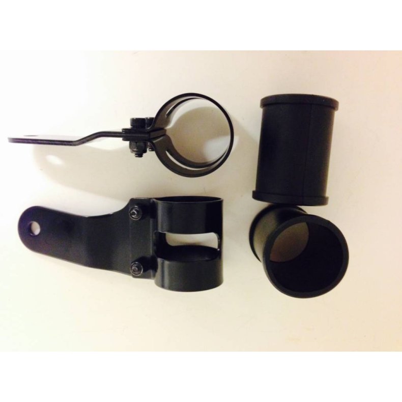 HEADLIGHT BRACKETS BLACK