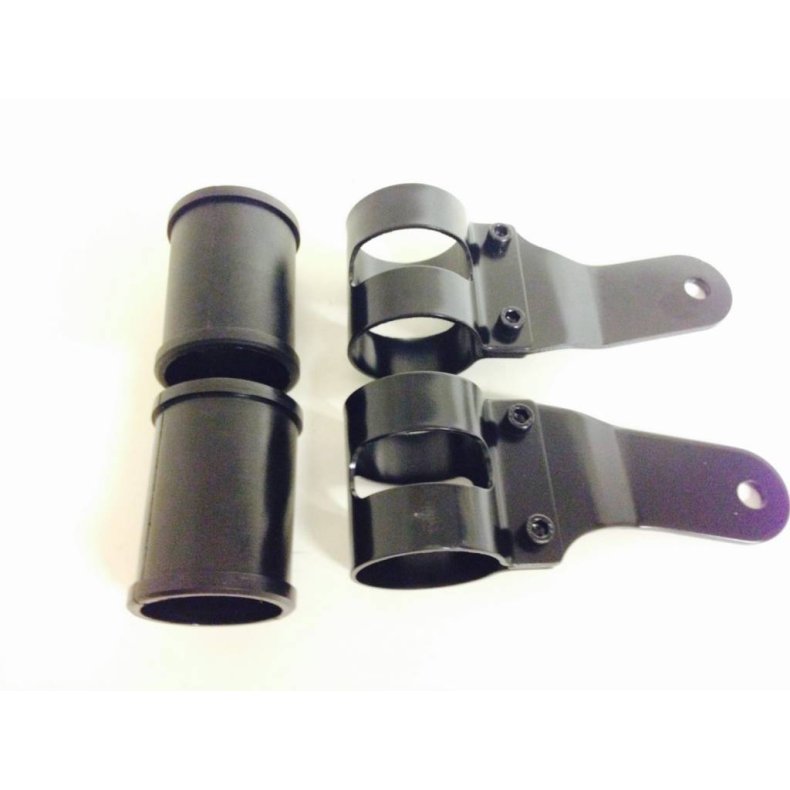 HEADLIGHT BRACKETS BLACK