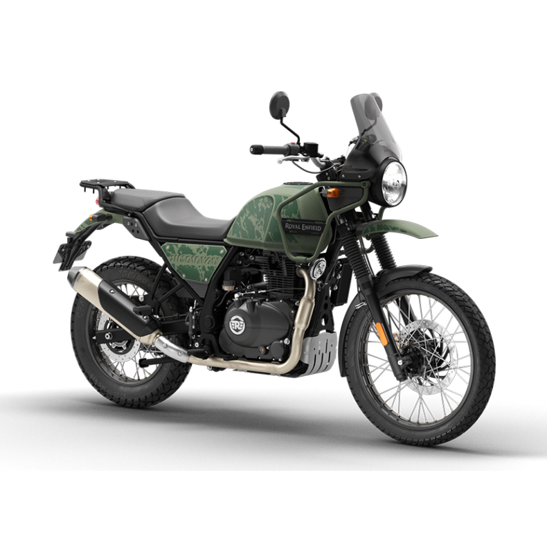 HIMALAYAN 411 (Pine Green, Lake Blue, Rock Red, Granite Black)