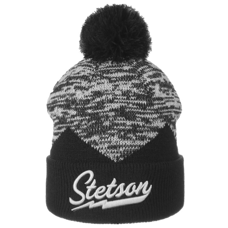 STETSON SCRIPT POMPOM BEANIE HUE