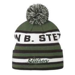 STETSON POMPOM BEANIE HUE. vlg farve.