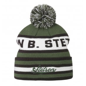 STETSON POMPOM BEANIE HUE. vlg farve.