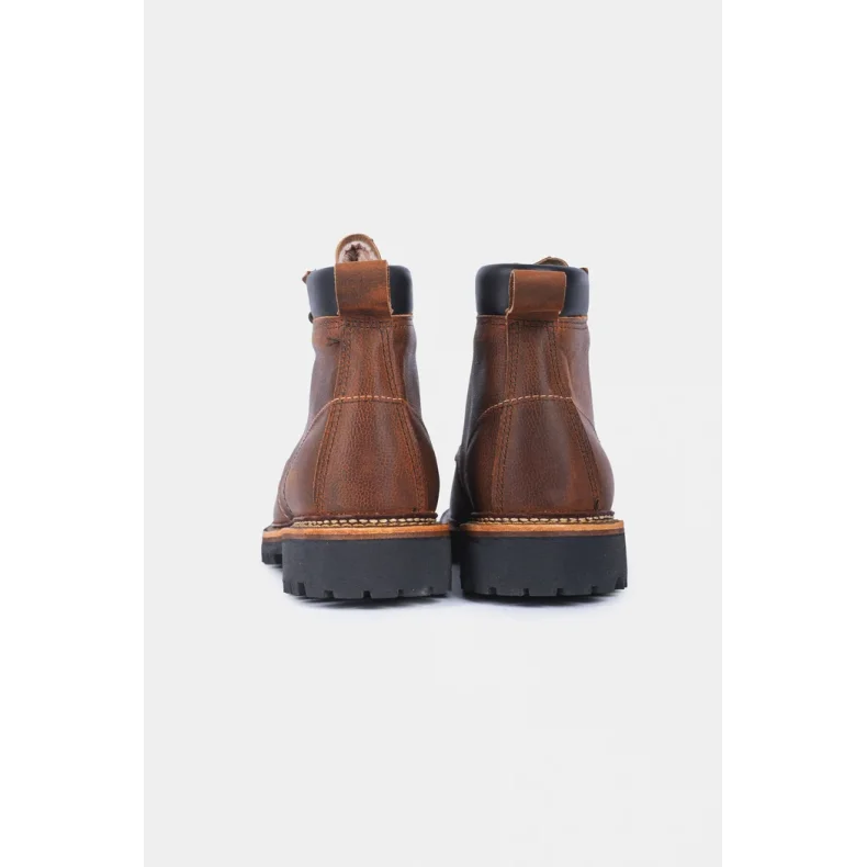 8213- NORWAY MOC� MEN'S 6-INCH BOOT IN COPPER ROUGH &amp; TOUGH LEATHER
