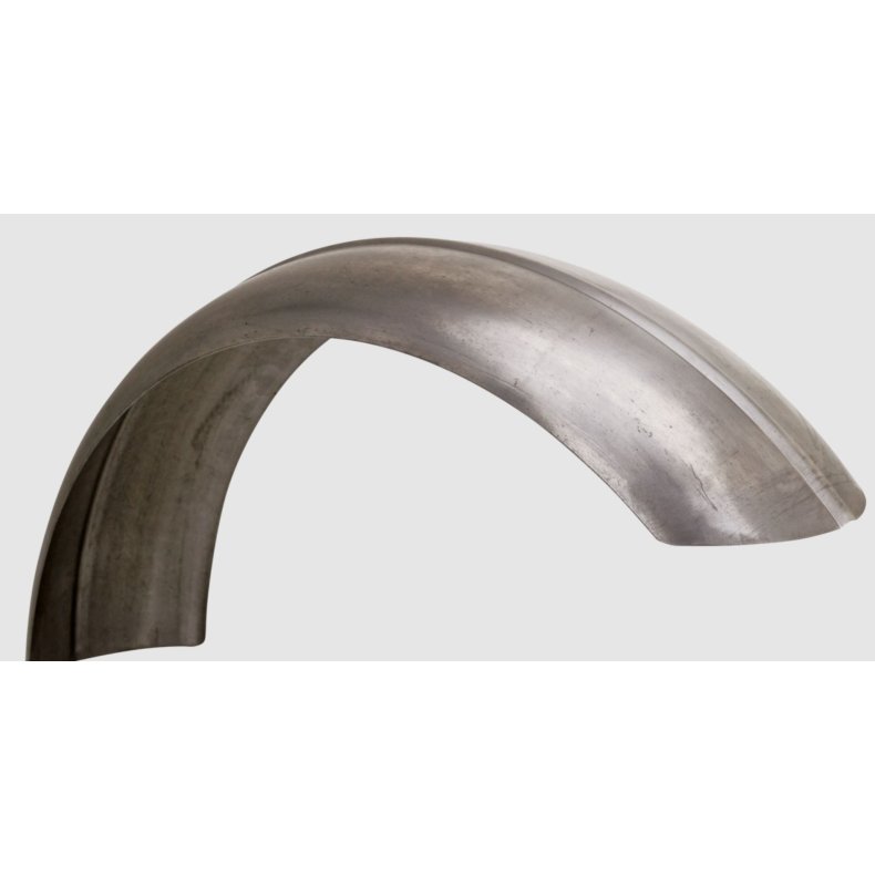 ROUND RIBBED STEEL RIGID REAR FENDER