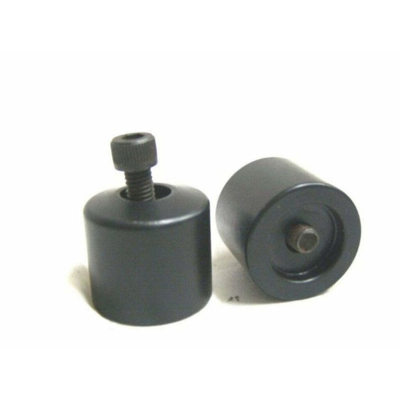 HANDLE BAR END WEIGHTS BLACK FOR ROYAL ENFIELD classic.