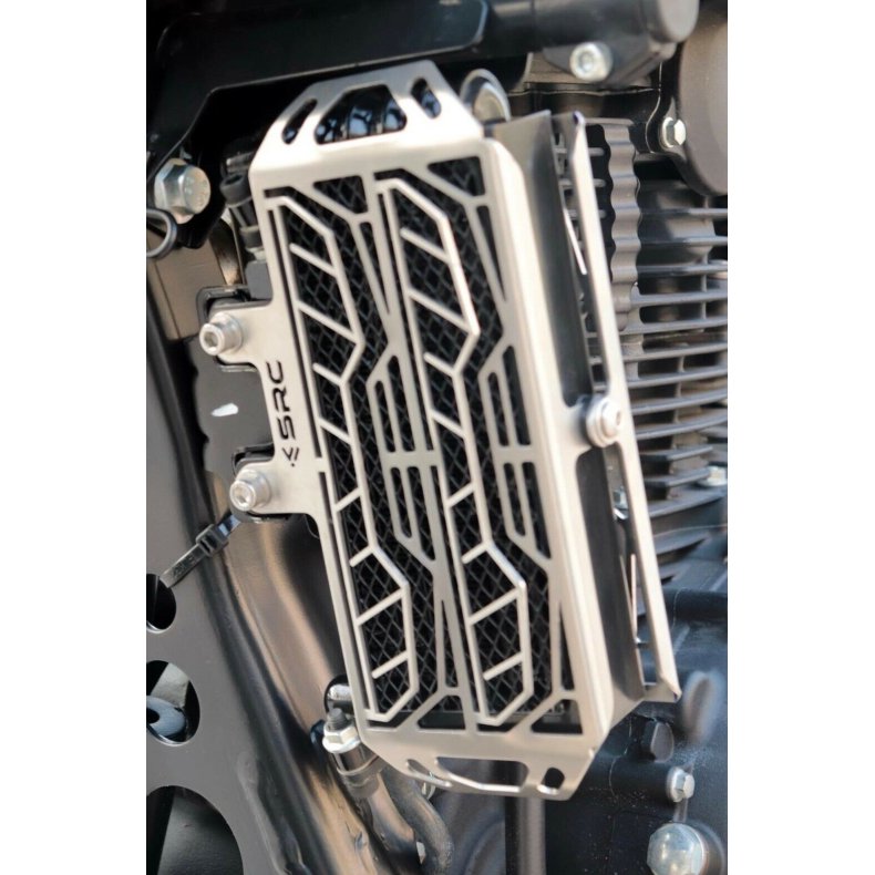 Royal Enfield Himalayan Silver Oil Cooler Guard