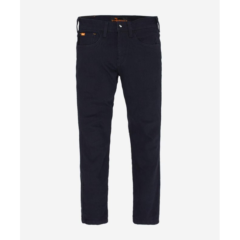 SAINT UBREAKABLE SLIM JEAN - OVERDYED INDIGO (SORT)