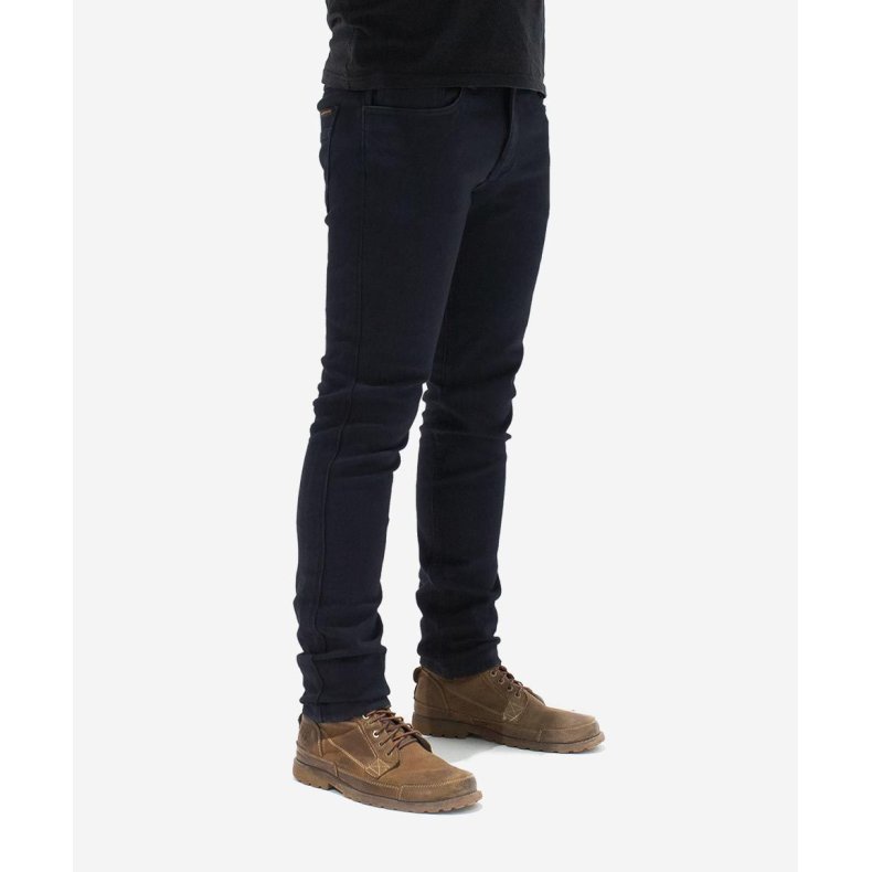 SAINT UBREAKABLE SLIM JEAN - OVERDYED INDIGO (SORT)