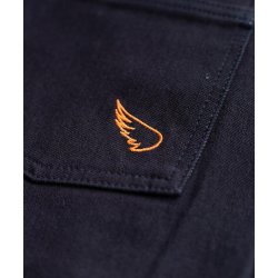 SAINT UBREAKABLE SLIM JEAN - OVERDYED INDIGO (SORT)