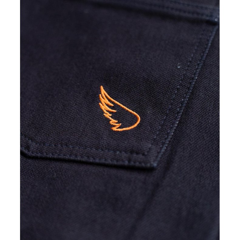 SAINT UBREAKABLE SLIM JEAN - OVERDYED INDIGO (SORT)