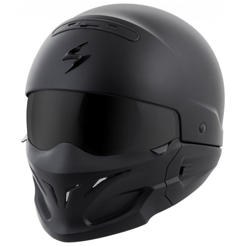 Scorpion Exo-Combat Evo Solid helmet matte black