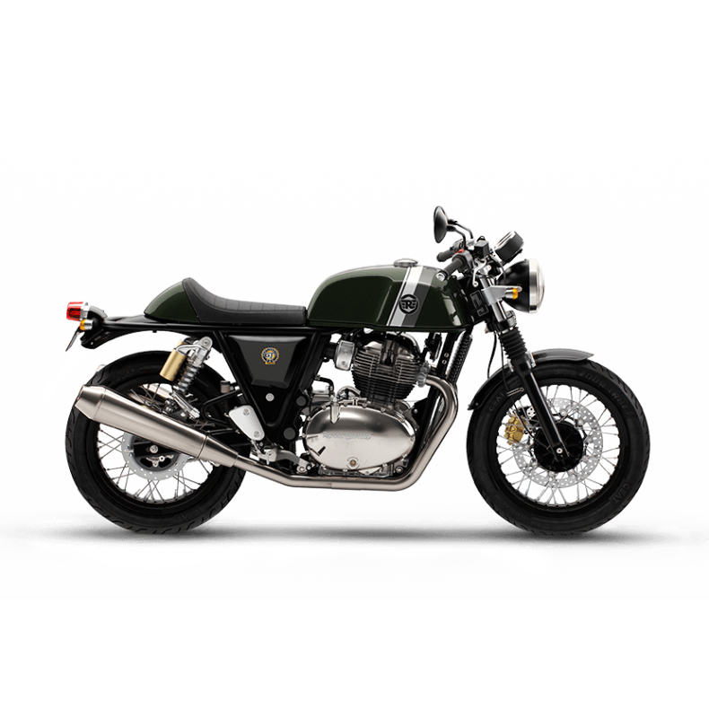 Continental Twin 650 (British Racing Green, Rocker Red)