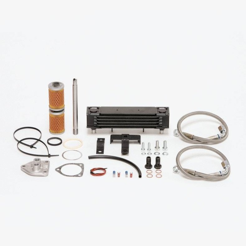 BMW Oil cooler kit centered for BMW R2V Boxer models