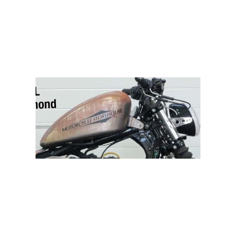 GAS TANK, XL SMOOTH STYLE. 3.3 GALLON 07-20