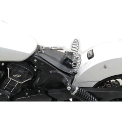 Mounting kit with chrome torsion springs for Sprung Solo seat