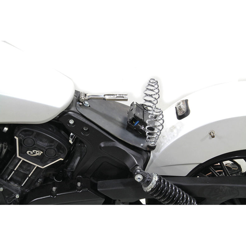 Mounting kit with chrome torsion springs for Sprung Solo seat