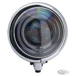 5 3/4" led lygte med hus. ECE godkendt.m pos. lys.