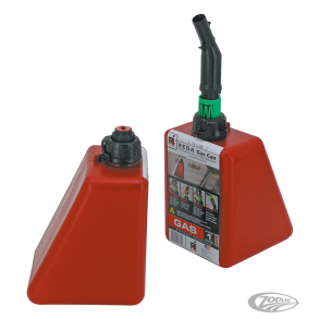 NEVER RUN OUT OF GAS AGAIN WITH THE REDA JERRY CAN FOR BAGGER BAGS