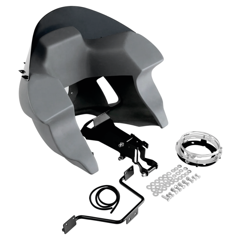 FXR POLICE STYLE FAIRING FOR  Dyna 2006-2017 with 49mm front fork