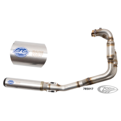S&S QUALIFIER 2-INTO-1 EXHAUST SYSTEM FOR ROYAL ENFIELD 650 TWINS