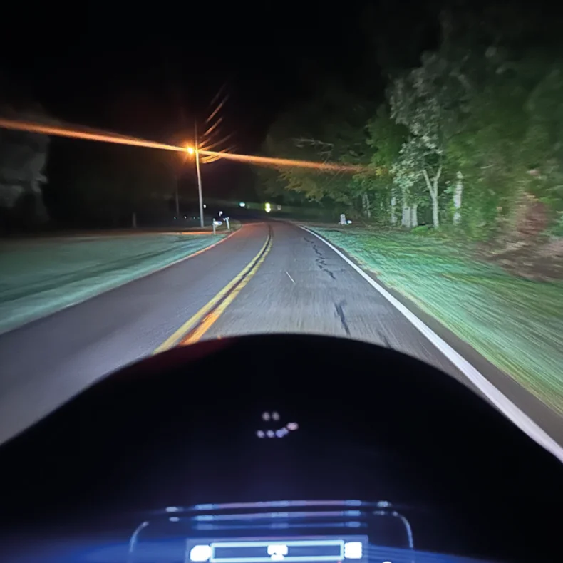 HONEYCOMB ROAD GLIDE LED HEADLIGHT UNIT