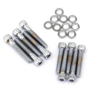  Clutch control cover and trapdoor 1987-1999 Big Twin, knurled allen heads with washers